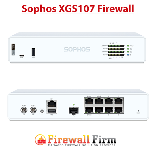 Sophos XGS 107 With 1 Year Standard Protection License