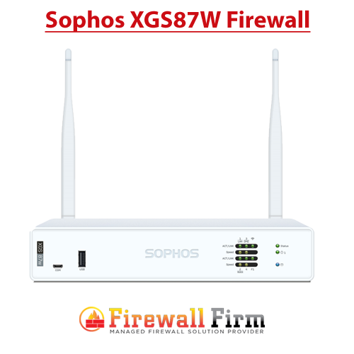 Sophos XGS 87w Firewall With 5 Year  Standard Protection License