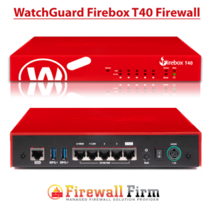 WatchGuard Firebox T40 With 3-Year Total Security Suite - License 