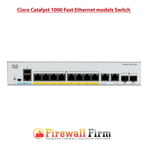 Cisco Catalyst 1000 Fast Ethernet models Switch