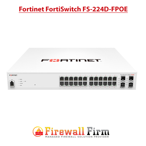 Fortinet FortiSwitch FS- 224D-FPOE