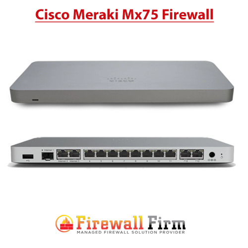 Cisco Meraki Mx75 Firewall